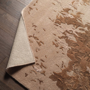 Jaipur Living Jaipur Living Astris Hand-tufted Wool Viscose Abstract Accent Rug for Modern Interiors Taupe RSW104706