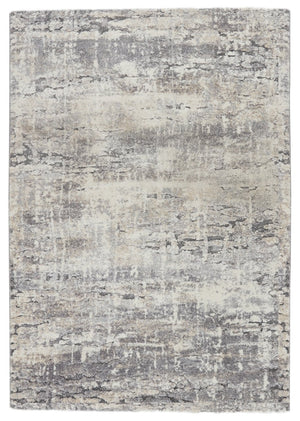 Jaipur Living Ferris Benton Frr02 Powerloomed Machinemade 70% Polypropylene 30% Polyester Shag Abstract Indoor Rug Gray, Ivory 70% Polypropylene 30% Polyester Rug161294