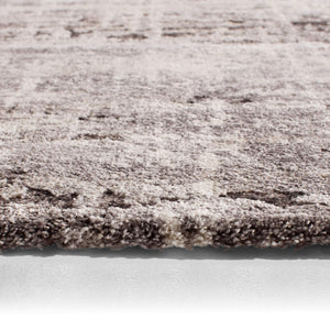 Jaipur Living Vibe by Jaipur Living Benton Abstract Semi Shag Indoor Rug with Carved Pile Texture Gray RUG148391