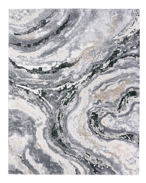 Jaipur Living Vibe by Jaipur Living Ferris Abstract Carved High-low Pile Rug for Modern Interiors RUG148778