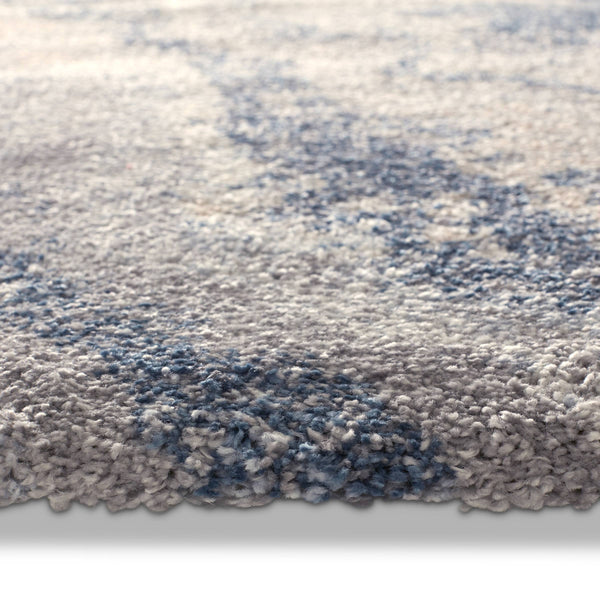 Jaipur Living Vibe Abstract Agate Area Rug with High-low Carved Pile for Modern Living Rooms RUG149961