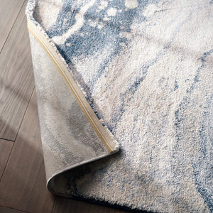 Jaipur Living Vibe Abstract Agate Area Rug with High-low Carved Pile for Modern Living Rooms RUG149961