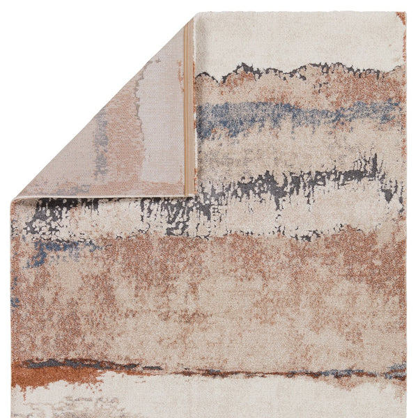 Jaipur Living Ferris Sobia Frr09 Powerloomed Machinemade 70% Polypropylene 30% Polyester Shag Abstract Indoor Rug Cream, Blue 70% Polypropylene 30% Polyester Rug154782