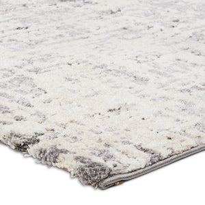 Jaipur Living Ferris Gowon Frr12 Powerloomed Machinemade 70% Polypropylene 30% Polyester Shag Abstract Indoor Rug Ivory, White 70% Polypropylene 30% Polyester Rug158840