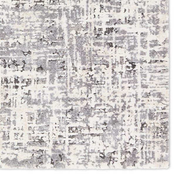 Jaipur Living Ferris Gowon Frr12 Powerloomed Machinemade 70% Polypropylene 30% Polyester Shag Abstract Indoor Rug Ivory, White 70% Polypropylene 30% Polyester Rug158840