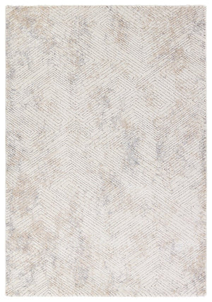 Jaipur Living Ferris Natrix Frr13 Powerloomed Machinemade 70% Polypropylene 30% Polyester Shag Geometric Indoor Rug Ivory, Gray 70% Polypropylene 30% Polyester Rug158844