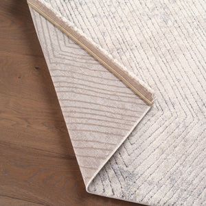 Jaipur Living Jaipur Living Natrix Power Loomed Geometric Rug with Carved High Low Pile Texture RSW104703