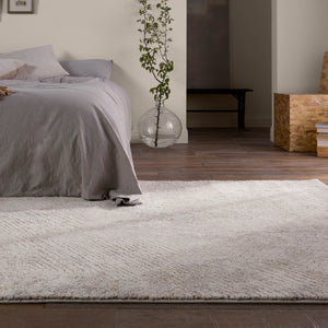 Jaipur Living Ferris Natrix Frr13 Powerloomed Machinemade 70% Polypropylene 30% Polyester Shag Geometric Indoor Rug Ivory, Gray 70% Polypropylene 30% Polyester Rug158844