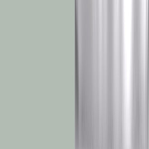 English Elm Vega Bathroom Vanity with Carrara Marble Sink, Soft-Close Storage, and Elegant Open Shelf Design Sage Frame/Nickel Hardware 42" FS-VEGA42-SG-GG