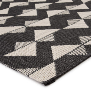 Jaipur Living Jaipur Living Zemira Flatweave Geometric Rug Indoor Outdoor Polypropylene Entryway Accent 4'X5'7" RUG145514