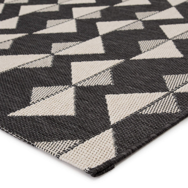 Jaipur Living Jaipur Living Zemira Flatweave Geometric Rug Indoor Outdoor Polypropylene Entryway Accent 4'X5'7" RUG145514