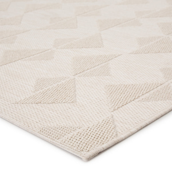 Jaipur Living Jaipur Living Zemira Flatweave Geometric Polypropylene Rug for Indoor Outdoor Spaces 4' X 5'7" RUG145529