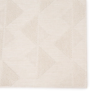 Jaipur Living Jaipur Living Zemira Flatweave Geometric Polypropylene Rug for Indoor Outdoor Spaces 4' X 5'7" RUG145529