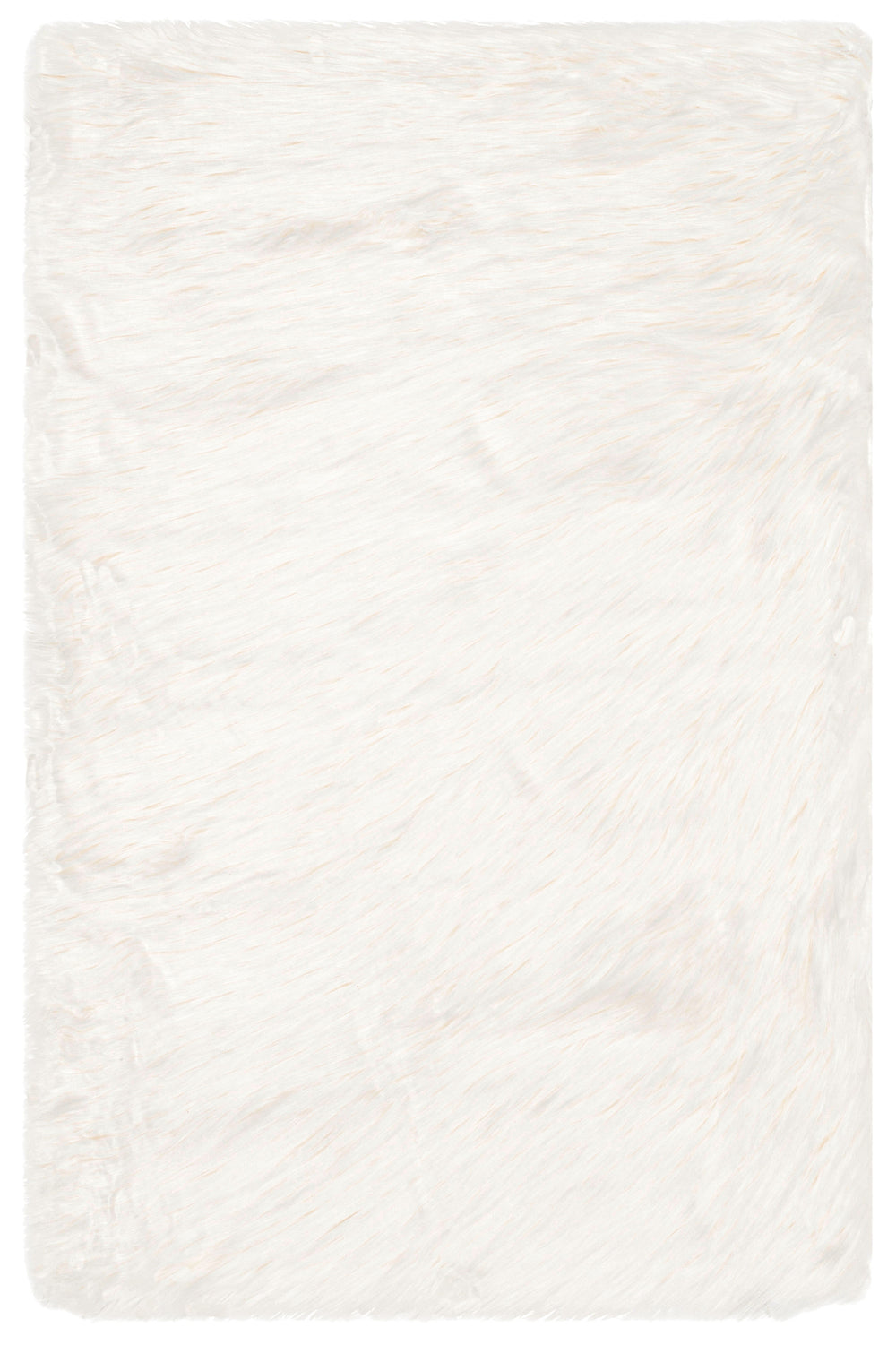 Safavieh Faux Ivory Shag Runner 2X8 Ft – Plush 2.375" Pile, Japanese Acrylic, Flokati-Inspired Luxury Rug For Hallways FSS235A-280