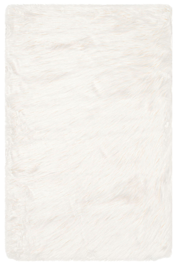 Safavieh Faux Ivory Shag Runner 2X8 Ft – Plush 2.375" Pile, Japanese Acrylic, Flokati-Inspired Luxury Rug For Hallways FSS235A-280