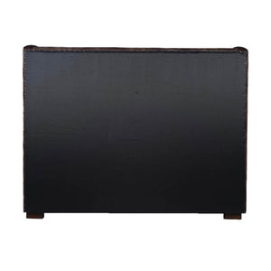 Lh Imports Cora Storage King Bed - Luxurious Velvet Design For Elegant Home Decor And Maximum Storage Space Brown Plywood,Mdf,Rubberwood,Metal,Polyester,Linen,Gas Lift,Pu Foam,Polyester Fiber Fth034k