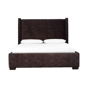 Lh Imports Cora Storage King Bed - Luxurious Velvet Design For Elegant Home Decor And Maximum Storage Space Brown Plywood,Mdf,Rubberwood,Metal,Polyester,Linen,Gas Lift,Pu Foam,Polyester Fiber Fth034q