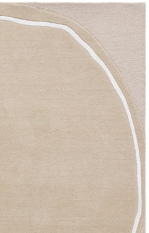 Safavieh Fifth Hand-Tufted Beige Ivory Area Rug — 70% Wool Blend, Low Pile, Luxurious Soft Texture For Modern Homes 8'-0" x 10'-0" FTV106B-8
