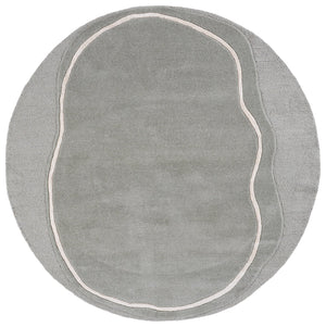 Safavieh Fifth Hand-Tufted Grey Ivory Runner Rug — Plush Wool-Blend, Low-Profile Modern Elegance For Hallways 2'-3" x 8'-0" FTV106F-28