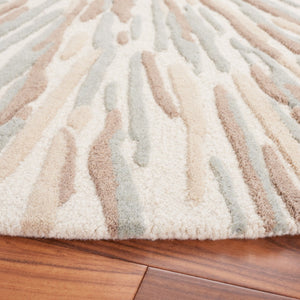 Safavieh Fifth Avenue 109 Hand Tufted Contemporary Rug Ivory / Grey FTV109A-6R