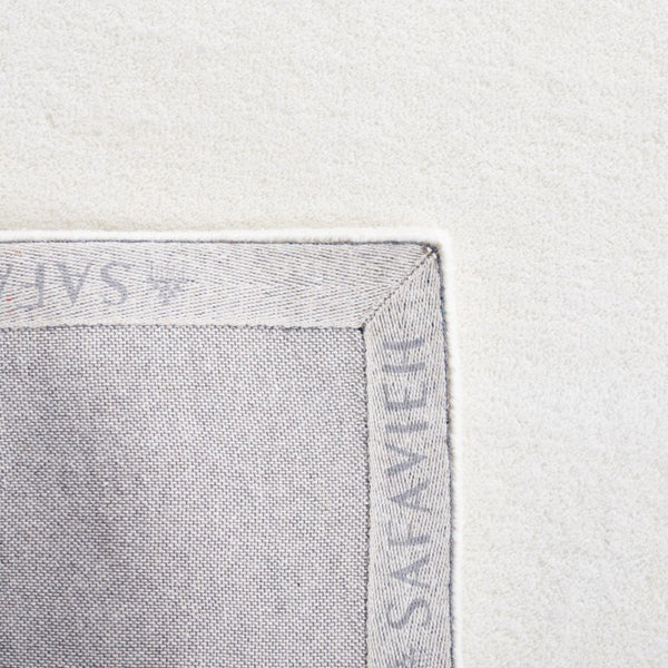 Safavieh Fifth Avenue Hand Tufted Wool Area Rug Solid Ivory Oversized Living Room Accent Off-White 11'-0" x 15'-0" FTV128A-1115