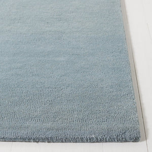 Safavieh Fifth Avenue Hand Tufted Wool Area Rug Solid Ivory Oversized Living Room Accent Blue 10'-0" x 14'-0" FTV128M-10
