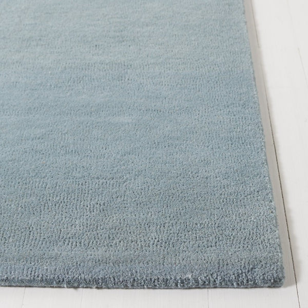 Safavieh Fifth Avenue Hand Tufted Wool Area Rug Solid Ivory Oversized Living Room Accent Blue 10'-0" x 14'-0" FTV128M-10