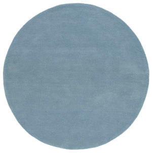 Safavieh Fifth Avenue Luxurious Hand-tufted Rug - Timeless Elegance For Home Décor, Crafted In India Blue 85% Wool,15% Cotton Ftv128m-7sq