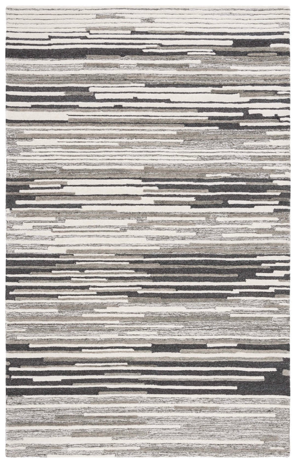 Safavieh Fifth Avenue 132 Hand Tufted Contemporary Rug Natural / Grey FTV132B-5