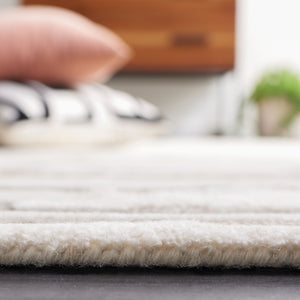 Safavieh Fifth Avenue 133 Hand Tufted Contemporary Rug Natural / Brown FTV133B-5