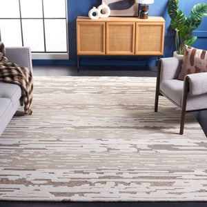 Safavieh Fifth Avenue 133 Hand Tufted Contemporary Rug Natural / Brown FTV133B-8