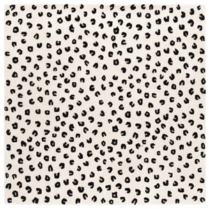 Safavieh Fifth Hand‑Tufted Ivory And Black Area Rug — Plush Wool‑Cotton Blend, Elegant High‑Contrast Centerpiece 8'-0" x 10'-0" FTV175A-8