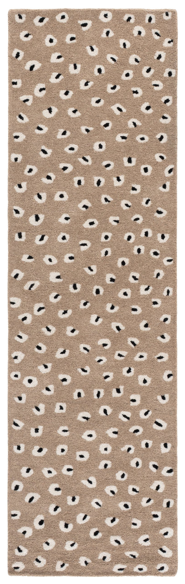 Safavieh Fifth Hand-Tufted Beige Ivory Area Rug, 80% Wool Blend, Low 3/8" Pile For Durable Soft Comfort 6'-0" x 9'-0" FTV175B-6