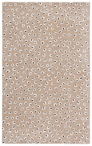 Safavieh Fifth Hand-Tufted Beige Ivory Area Rug, 80% Wool Blend, Low 3/8" Pile For Durable Soft Comfort 6'-0" x 9'-0" FTV175B-6
