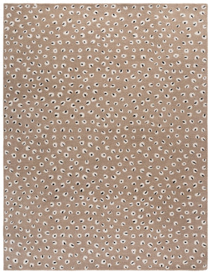 Safavieh Fifth Hand-Tufted Beige Ivory Area Rug, 80% Wool Blend, Low 3/8" Pile For Durable Soft Comfort 6'-0" x 9'-0" FTV175B-6