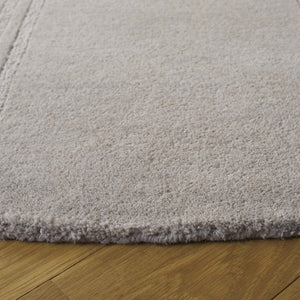 Safavieh Fifth Avenue Hand Tufted Wool Viscose Runner Geometric Grey Hallway Entryway Rug Gray 6'-0" x 6'-0" - R FTV251A-6R
