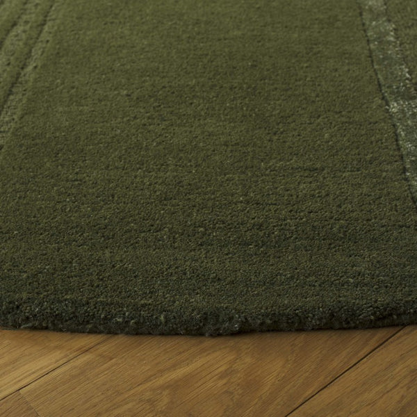 Safavieh Fifth Avenue Hand Tufted Wool Viscose Runner Geometric Grey Hallway Entryway Rug Green 6'-0" x 6'-0" FTV251Y-6R