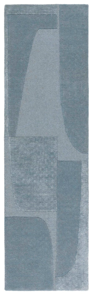 Safavieh Fifth Avenue Hand Tufted Wool Viscose Geometric Runner Rug for Hallways and Entryways FTV252M-28