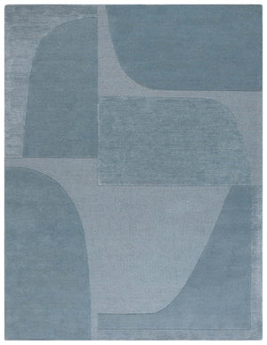 Safavieh Fifth Avenue Hand Tufted Wool Viscose Geometric Area Rug for Living Room or Bedroom FTV252M-8