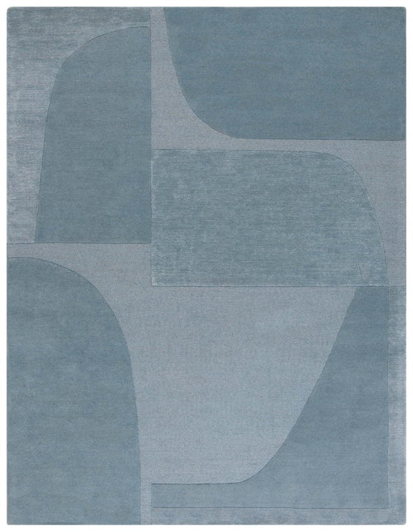 Safavieh Fifth Avenue Hand Tufted Wool Viscose Geometric Area Rug for Living Room or Bedroom FTV252M-8