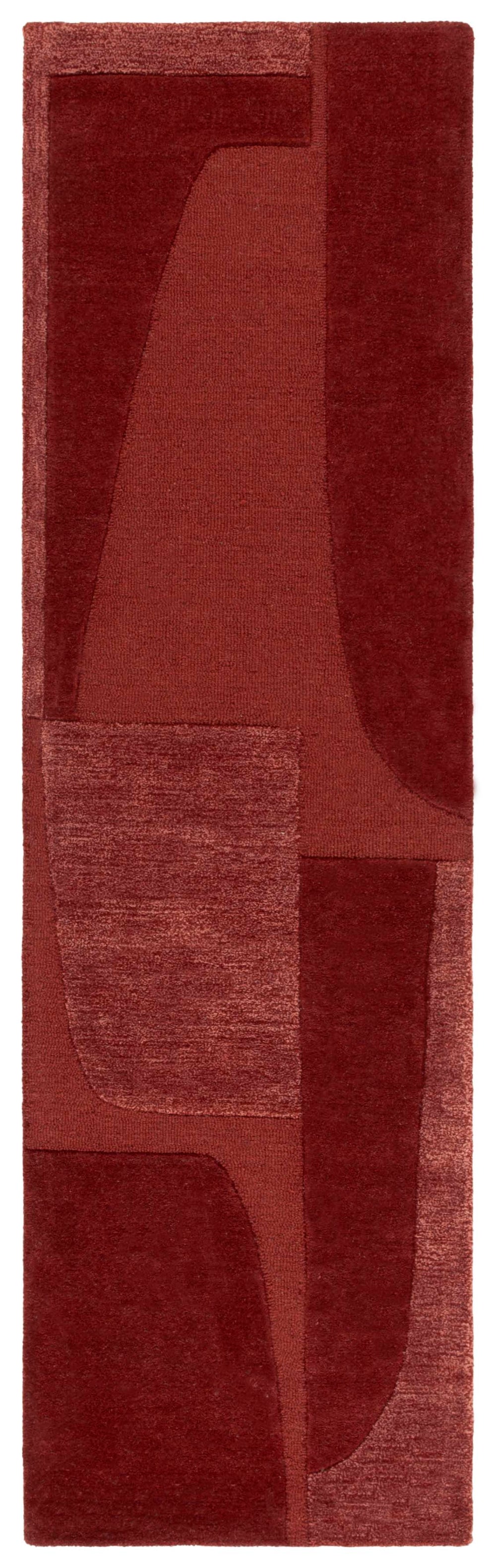Safavieh Fifth Avenue Hand-Tufted Rust Accent Rug—Wool/Viscose/Cotton Blend, Low-Profile Plush Texture For Layering 2'-0" x 3'-0" FTV252P-2