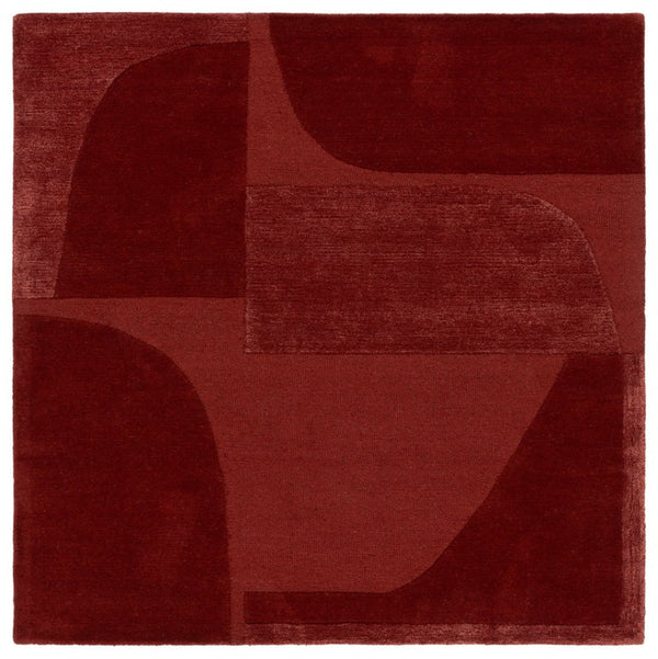 Safavieh Fifth Avenue Hand Tufted Wool Viscose Square Rug Bold Geometric Pattern for Living Rooms FTV252P-6SQ