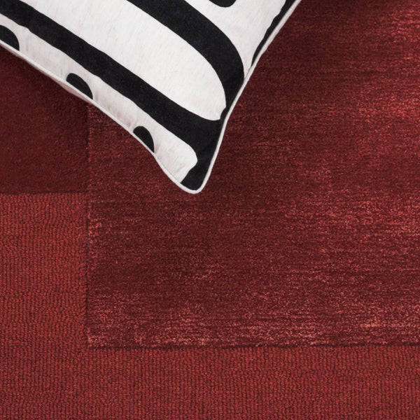 Safavieh Fifth Avenue Hand Tufted Wool Viscose Square Rug Bold Geometric Pattern for Living Rooms FTV252P-6SQ
