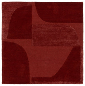 Safavieh Fifth Hand-Tufted Rust Runner Rug — Plush Low-Profile Pile, Wool-Viscose-Cotton Blend, Hallway Chic 2'-3" x 7'-0" FTV252P-27