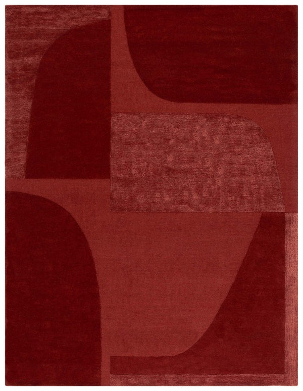 Safavieh Fifth Avenue Hand Tufted Wool Viscose Geometric Area Rug for Living and Dining Rooms FTV252P-8
