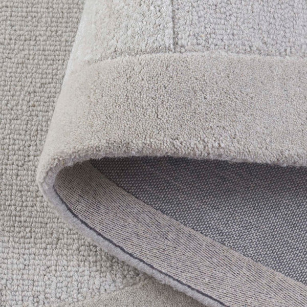 Safavieh Fifth Avenue Hand-Tufted Wool Runner Geometric Grey Hallway Rug Modern Style Gray 5'-0" x 8'-0" FTV253F-5
