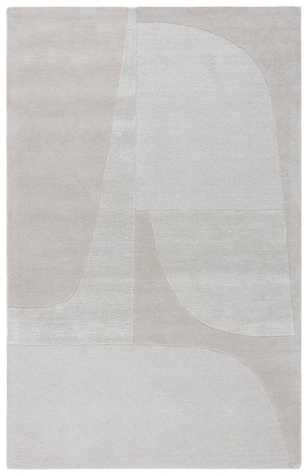 Safavieh Fifth Avenue Hand-Tufted Wool Runner Geometric Grey Hallway Rug Modern Style Gray 6'-0" x 9'-0" FTV253F-6