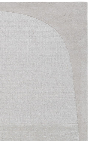 Safavieh Fifth Avenue Hand-Tufted Wool Runner Geometric Grey Hallway Rug Modern Style Gray 6'-0" x 9'-0" FTV253F-6