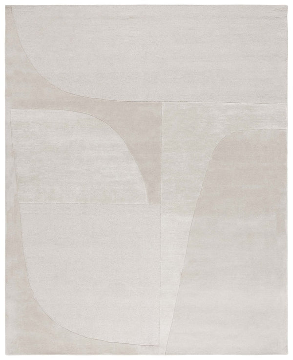 Safavieh Fifth Avenue Hand-Tufted Wool Runner Geometric Grey Hallway Rug Modern Style Gray 8'-0" x 10'-0" FTV253F-8