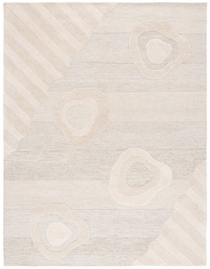 Safavieh Fifth Avenue 301 Tufted Geometric Rug Beige / Grey 8' x 10'